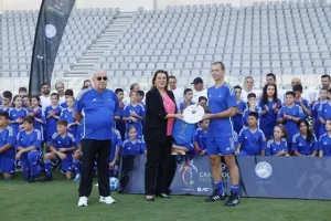 (ΦΩΤΟΣ) Εκδήλωση με Λουίς Φίγκο και άλλους στο "Άλφαμεγα"
