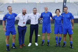 (ΦΩΤΟΣ) Εκδήλωση με Λουίς Φίγκο και άλλους στο "Άλφαμεγα"
