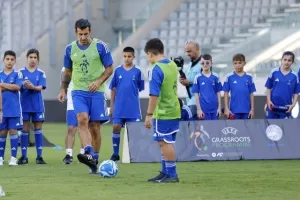 (ΦΩΤΟΣ) Εκδήλωση με Λουίς Φίγκο και άλλους στο "Άλφαμεγα"