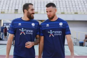 To Kerkida.net στο ΓΣΖ για την προπόνηση της Εθνικής (φώτος)