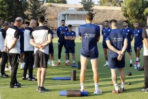 To Kerkida.net στο ΓΣΖ για την προπόνηση της Εθνικής (φώτος)