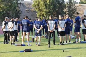 To Kerkida.net στο ΓΣΖ για την προπόνηση της Εθνικής (φώτος)