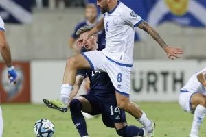 Κύπρος-Σκωτία: Χάσαμε από το μισάωρο... (φώτος)