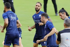 Η τελευταία προπόνηση της Εθνικής μας (Φώτος)
