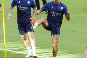 Η τελευταία προπόνηση της Εθνικής μας (Φώτος)