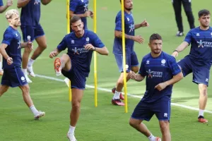 Η τελευταία προπόνηση της Εθνικής μας (Φώτος)