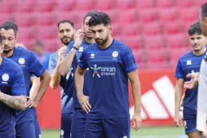 Η τελευταία προπόνηση της Εθνικής μας (Φώτος)