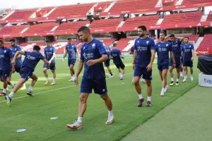 Η τελευταία προπόνηση της Εθνικής μας (Φώτος)