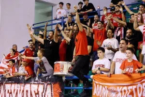 (Φωτορεπορτάζ) Ολυμπιακός Πειραιώς - Ζάλγκιρις