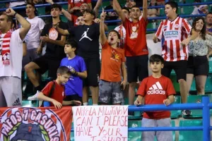 (Φωτορεπορτάζ) Ολυμπιακός Πειραιώς - Ζάλγκιρις