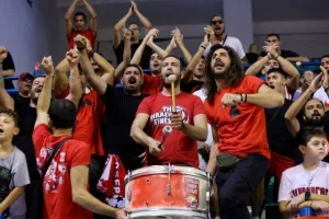 (Φωτορεπορτάζ) Ολυμπιακός Πειραιώς - Ζάλγκιρις
