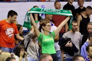 (Φωτορεπορτάζ) Ολυμπιακός Πειραιώς - Ζάλγκιρις
