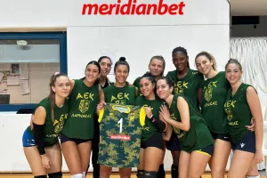 Δίπλα στα κορίτσια της ΑΕΚ η Meridianbet