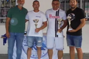 Νικητής του αγώνα μετά από μπαράζ ο Γιάννος Ιωάννου της ΣΚΟΕΠΑ