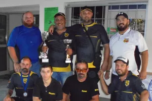 Νικητής του αγώνα μετά από μπαράζ ο Γιάννος Ιωάννου της ΣΚΟΕΠΑ
