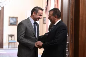 ΟΑΚΑ: Συνάντηση Μητσοτάκη - Βρούτση πριν τις τελικές ανακοινώσεις