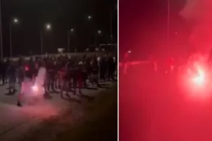 Η Θύρα 7 τίμησε τους αδικοχαμένους οπαδούς του ΠΑΟΚ στα Τέμπη