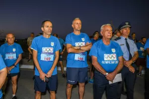 Εορτασμός Ολυμπιακής μέρας στη Δερύνεια (φώτος)