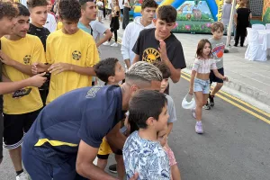 To kerkida στα εγκαίνια του AEL Official shop (φωτος)