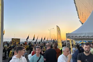 To kerkida στα εγκαίνια του AEL Official shop (φωτος)