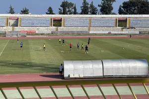ΦΩΤΟΣ/Φιλικό αναμένοντας τα νέα για τον προπονητή