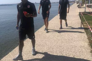 Περίπατος...πριν το ματς