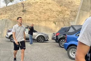 (ΦΩΤΟΣ Kerkida) Άφιξη αποστολής με Μπρούνο