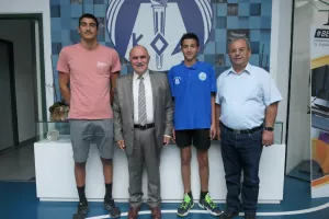 Ο ΚΟΑ υποδέχθηκε τους αθλητές που διακρίθηκαν σε διεθνείς Αγώνες Κωφών