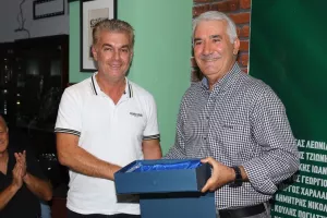 Eπίτιμο μέλος του Ομίλου Παλαιμάχων ο Σταύρος Παπασταύρου
