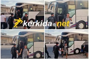(ΦΩΤΟΣ)/Άφιξη Απόλλων στο “Αμμόχωστος-Επιστροφή”