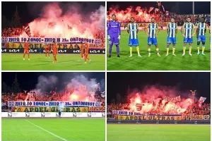 Φωτορεπορτάζ από την πορτοκαλί εξέδρα