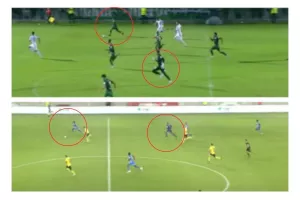 Λοϊζου και Τιουνέ σκόραραν στο 90+8' χωρίς τερματοφύλακα στην εστία!