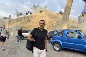 (ΦΩΤΟΣ Kerkida) Άφιξη αποστολής με Μπρούνο