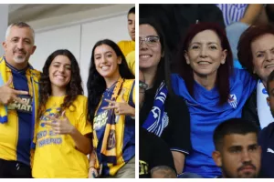 (Φωτορεπορτάζ) Ο κόσμος στο ΑΕΛ - Ανόρθωση