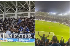 Όμορφη στιγμή: Απολλωνίστες και Παφίτες ΜΑΖΙ στον Εθνικό Ύμνο (βίντεο)