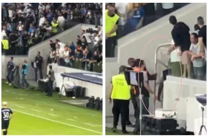 Σ' ένα ντέρμπι με γεμάτο γήπεδο, η χρήση φυσούνας κρίνεται απαραίτητη! (Βίντεο)