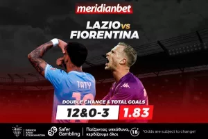 Λάτσιο-Φιορεντίνα: Αμφίρροπη αναμέτρηση με όλα τα σενάρια ανοικτά - Μοναδικές αποδόσεις μόνο στην Meridianbet!