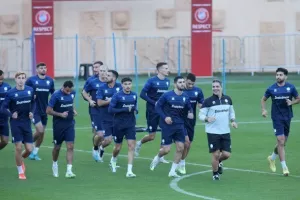 Η τελευταία προπόνηση της Εθνικής (Φώτος)