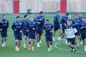 Η τελευταία προπόνηση της Εθνικής (Φώτος)