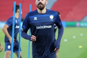 Η τελευταία προπόνηση της Εθνικής (Φώτος)