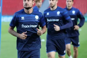 Η τελευταία προπόνηση της Εθνικής (Φώτος)