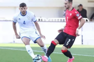 Γεωργία-Κύπρος: Μηδέν εις το πηλίκον- Συντριβή ξανά (φώτος)