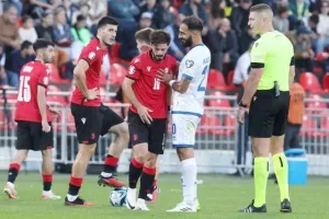 Γεωργία-Κύπρος: Μηδέν εις το πηλίκον- Συντριβή ξανά (φώτος)