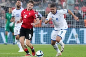 Γεωργία-Κύπρος: Μηδέν εις το πηλίκον- Συντριβή ξανά (φώτος)