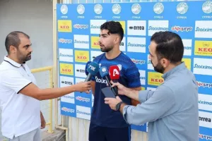 Το Κerkida.net στην προπόνηση της Εθνικής (φώτος)