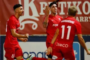 Νέα Σαλαμίνα - ΑΕΛ: Πάτησαν... εξάδα οι "ερυθρόλευκοι"! (φώτος)