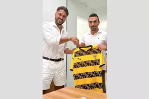 Ο Yevgeny Savin στην προπόνηση!