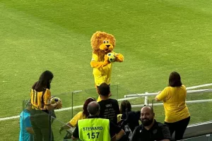 Μπάλες... στην κερκίδα ο Λέοντας! (Φώτος)