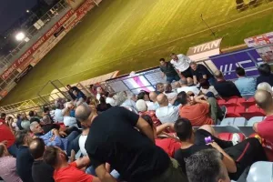 Οι προτομές των Νική Γεωργίου και Αντώνη Τότση στο "Αμμόχωστος" (Φώτος)