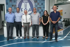 Συνάντηση με την Νέα Σαλαμίνα για την πετόσφαιρα στον ΚΟΑ 